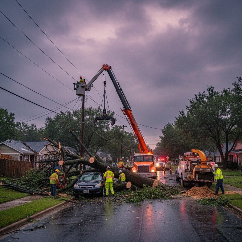 Fallen Tree Removal detail